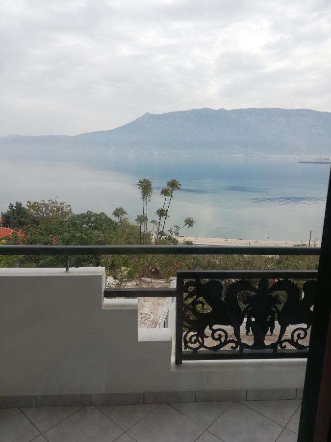 Seaside Sunset Apartment Corinth Ngoại thất bức ảnh